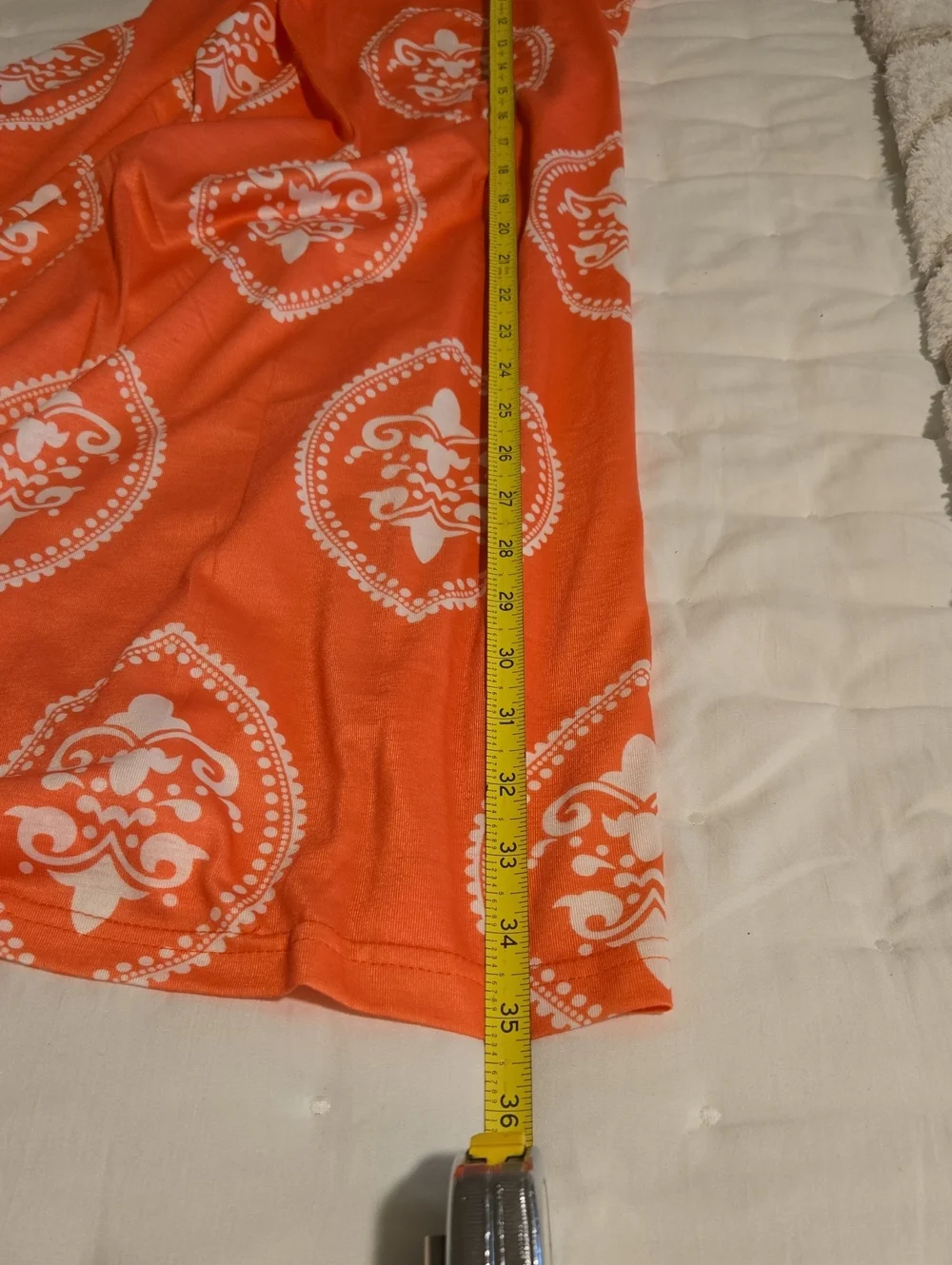 Sleeveless Coral Print Shift Dress